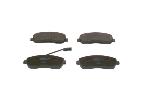 Brake Pad Set, disc brake - 0986494498 BOSCH - 4106000Q0L, 410601061R, 4419950